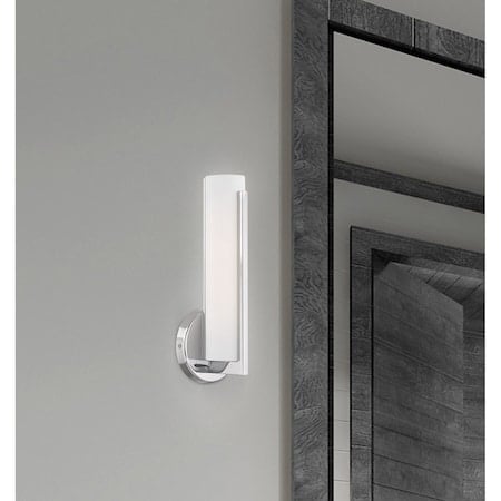 Visby N/A Light Polished Chrome ADA Wall Sconce MPN:10351-05