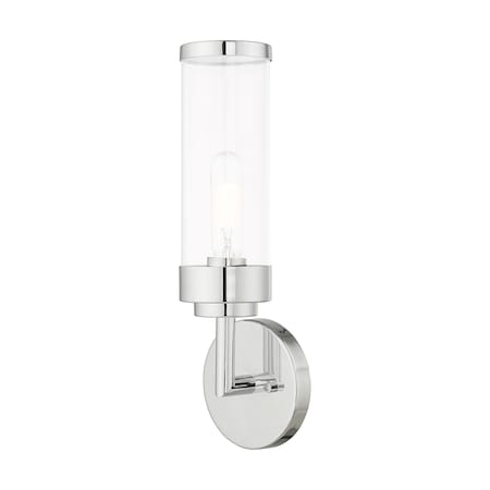 Hillcrest 1 Light Polished Chrome ADA Wall Sconce MPN:10361-05