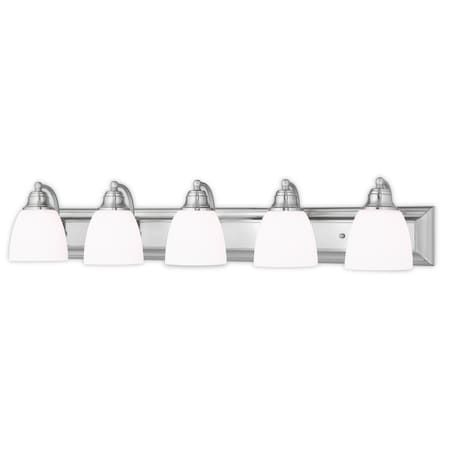 Springfield 5 Light Brushed Nickel Bath MPN:10505-91