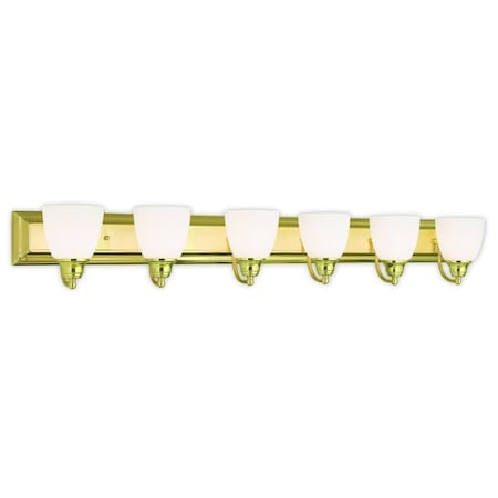 Springfield 6 Light Polished Brass Bath Vanity MPN:10506-02