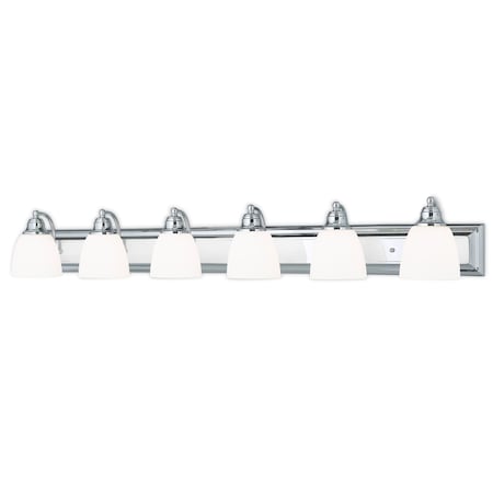 Springfield 6 Light Polished Chrome Bath Vanity MPN:10506-05