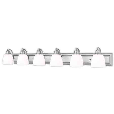 Springfield 6 Light Brushed Nickel Bath Vanity MPN:10506-91