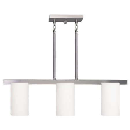 Astoria 3 Light Brushed Nickel Chandelie MPN:1326-91