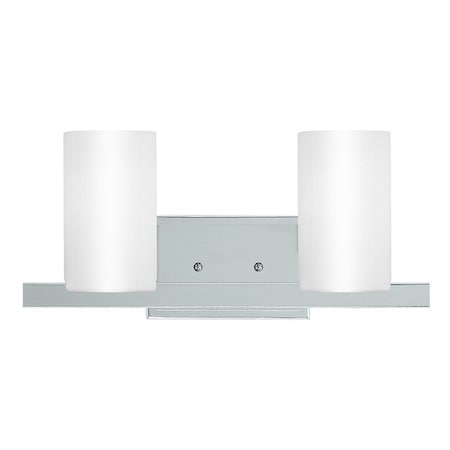 Astoria 2 Light Polished Chrome Bath Vanity MPN:1332-05