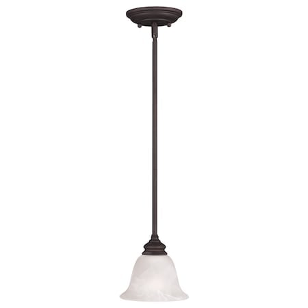Essex 1 Light Bronze Mini Pendant MPN:1340-07