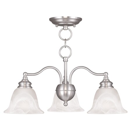 Essex 3 Light Brushed Nickel Convertible MPN:1343-91