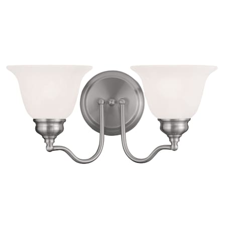 Essex 2 Light Brushed Nickel Bath Vanity MPN:1352-91