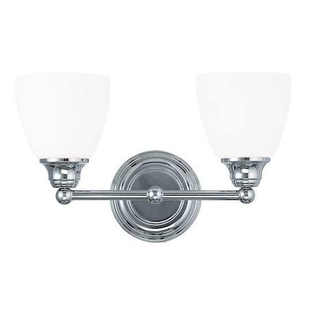 Somerville 2 Light Polished Chrome Bath MPN:13662-05