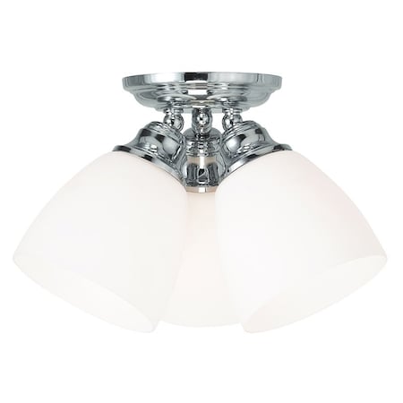 Somerville 3 Light Polished Chrome Ceiling Mount MPN:13664-05