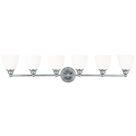Somerville 6 Light Polished Chrome Bath MPN:13666-05