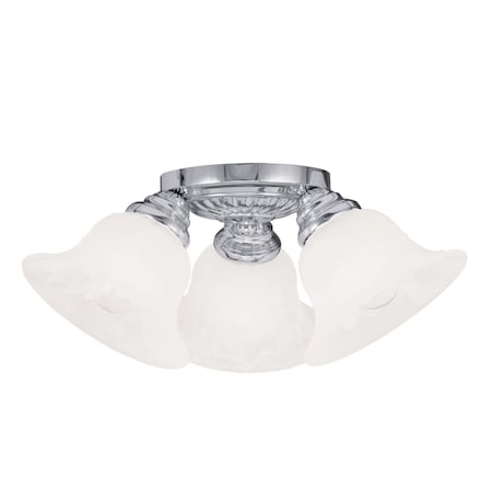 Edgemont 3 Light Polished Chrome Ceiling MPN:1529-05