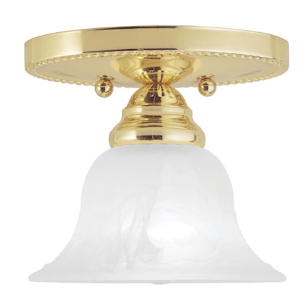 Edgemont 1 Light Polished Brass Ceiling MPN:1530-02
