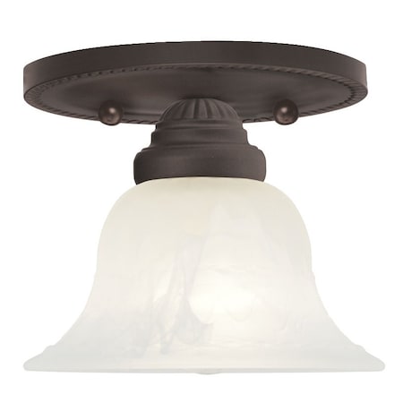 Edgemont 1 Light Bronze Ceiling Mount MPN:1530-07