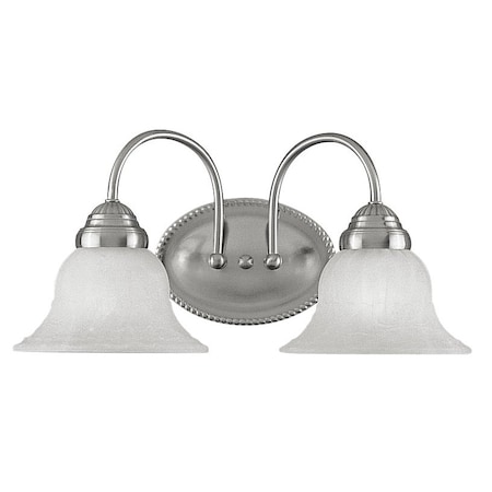 Edgemont 2 Light Brushed Nickel Bath Van MPN:1532-91
