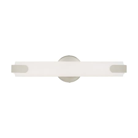 Lund LED Light Brushed Nickel ADA Bath Vanity MPN:16362-91