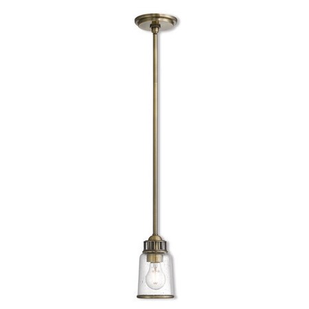 Lawrenceville 1 Light Antique Brass Mini MPN:40021-01