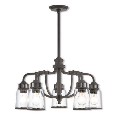 Lawrenceville 5 Light Bronze Dinette Cha MPN:40025-07