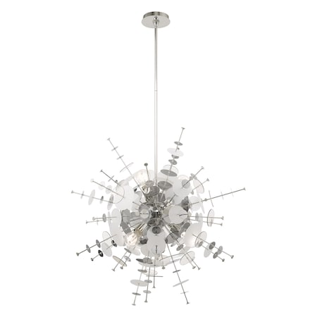 Circulo 6 Light Polished Chrome Pendant MPN:40076-05