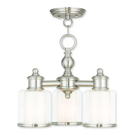 Middlebush 3 Light Brushed Nickel Conver MPN:40203-91