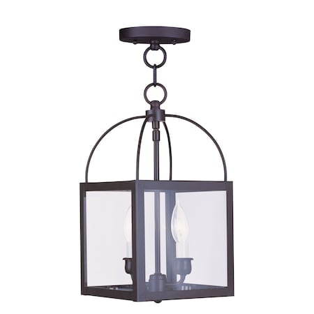 Milford 2 Light Bronze Convertible Mini MPN:4041-07