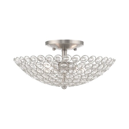 Cassandra 2 Light Brushed Nickel Ceiling MPN:40443-91