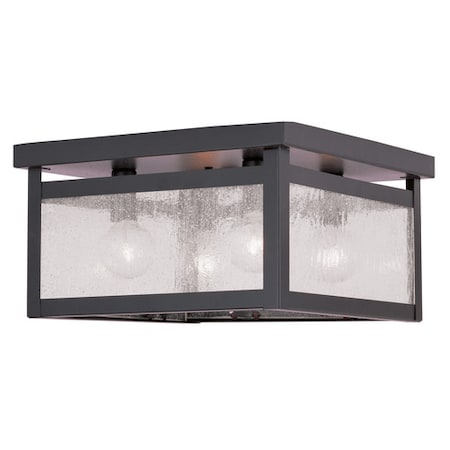 Milford 4 Light Bronze Ceiling Mount MPN:4052-07