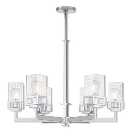 Harding 6 Light Polished Chrome Chandelier MPN:40596-05