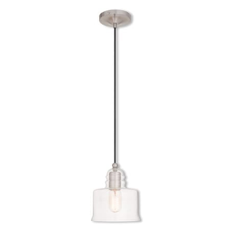 Art Glass Mini Pendants 1 Light Brushed MPN:40606-91