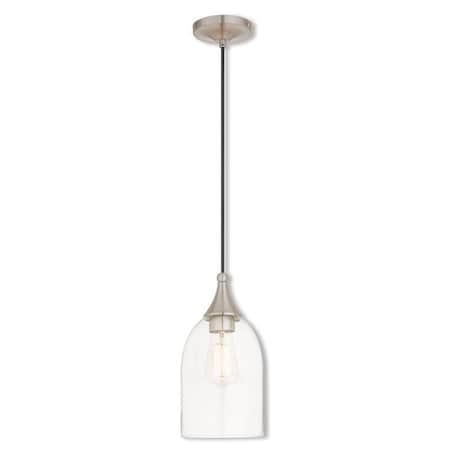 Art Glass Mini Pendants 1 Light Brushed MPN:40608-91