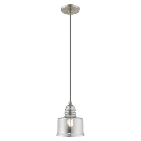 Art Glass Mini Pendants 1 Light Brushed MPN:40651-91