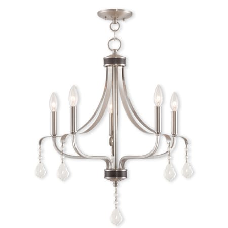 Laurel 5 Light Brushed Nickel Chandelier MPN:40785-91