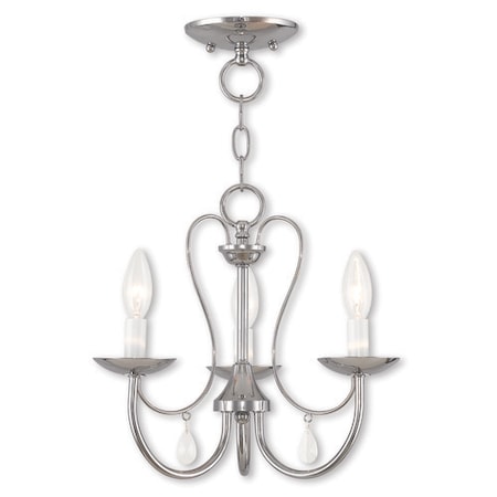 Mirabella 3 Light Polished Chrome Chandelier MPN:40863-05
