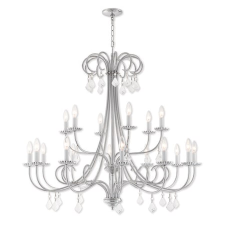 Daphne 18 Light Polished Chrome Foyer Chandelier MPN:40870-05