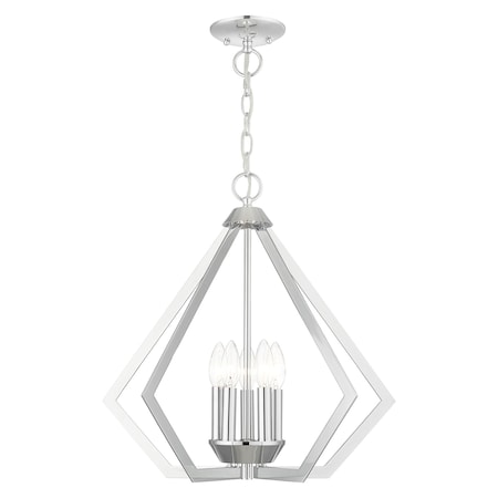 Prism 5 Light Polished Chrome Chandelier MPN:40925-05