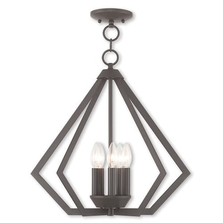 Prism 5 Light Bronze Chandelier MPN:40925-07
