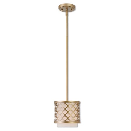 Arabesque 1 Light Soft Gold Mini Pendant MPN:41101-33