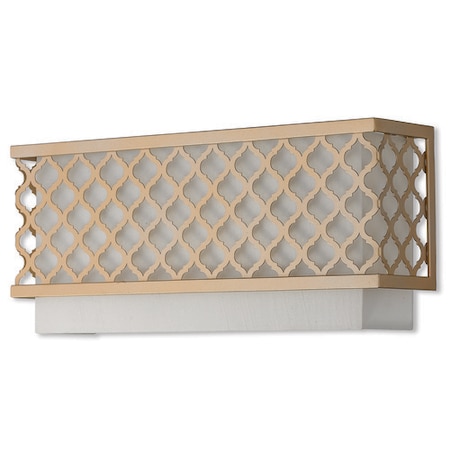 Arabesque 2 Light Soft Gold ADA Wall Sconce MPN:41103-33
