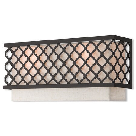 Arabesque 2 Light English Bronze ADA Wall Sconce MPN:41119-92