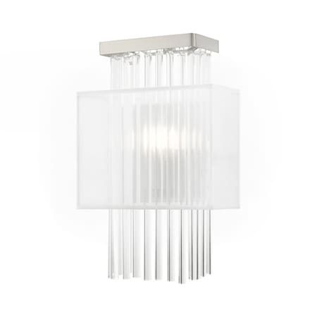 Alexis 1 Light Brushed Nickel ADA Wall Sconce MPN:41140-91