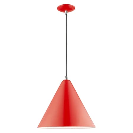 Metal Shade Mini Pendants 1 Light Shiny MPN:41176-72