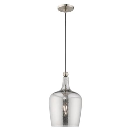 Art Glass Mini Pendants 1 Light Brushed MPN:41244-91