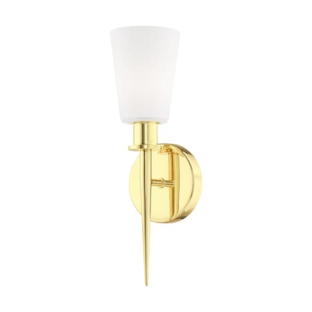 Witten 1 Light Polished Brass ADA Wall S MPN:41691-02