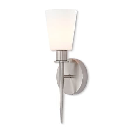 Witten 1 Light Brushed Nickel ADA Wall S MPN:41691-91