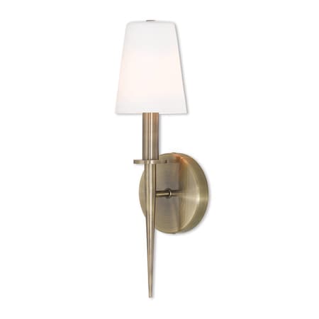 Witten 1 Light Antique Brass ADA Wall Sconce MPN:41692-01
