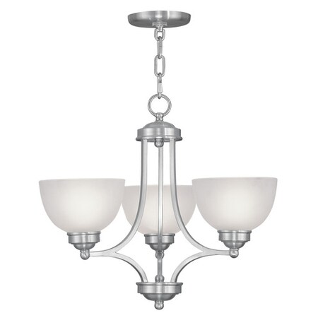 Somerset 3 Light Brushed Nickel Chandelier MPN:4213-91