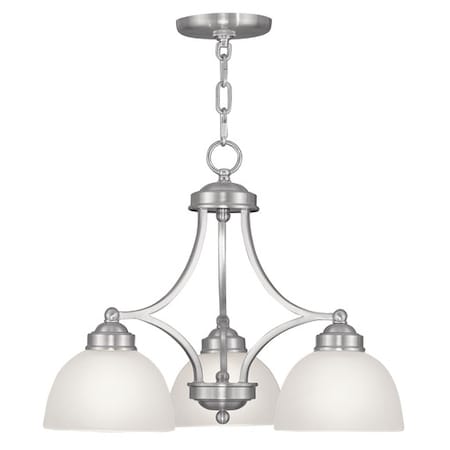 Somerset 3 Light Brushed Nickel Chandelier MPN:4223-91