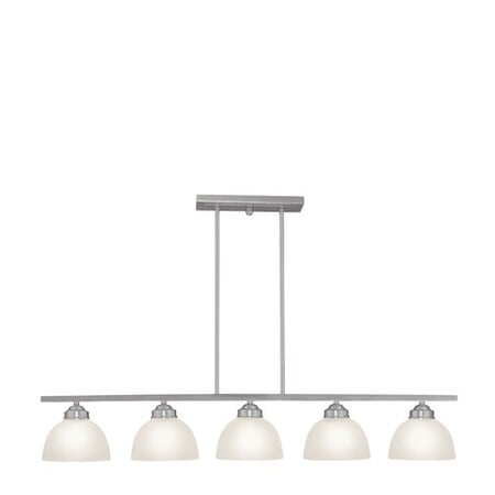 Somerset 5 Light Brushed Nickel Island MPN:4227-91