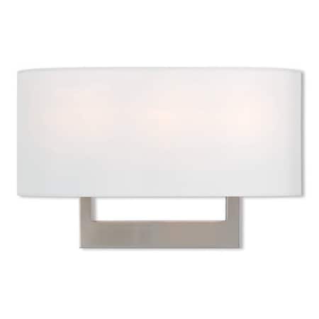 Hayworth 3 Light Brushed Nickel ADA Wall Sconce MPN:42402-91