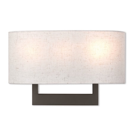 Hayworth 3 Light Bronze ADA Wall Sconce MPN:42422-07