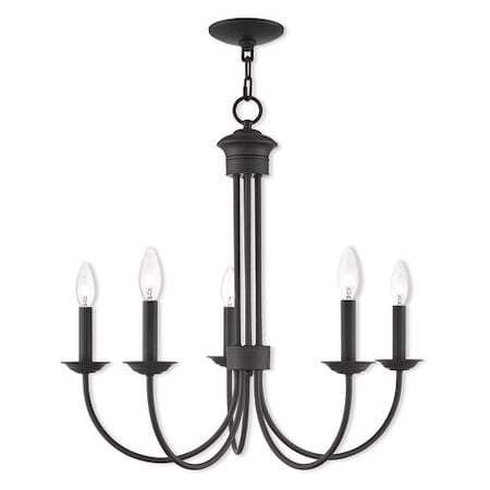 Estate 5 Light Bronze Chandelier MPN:42685-07
